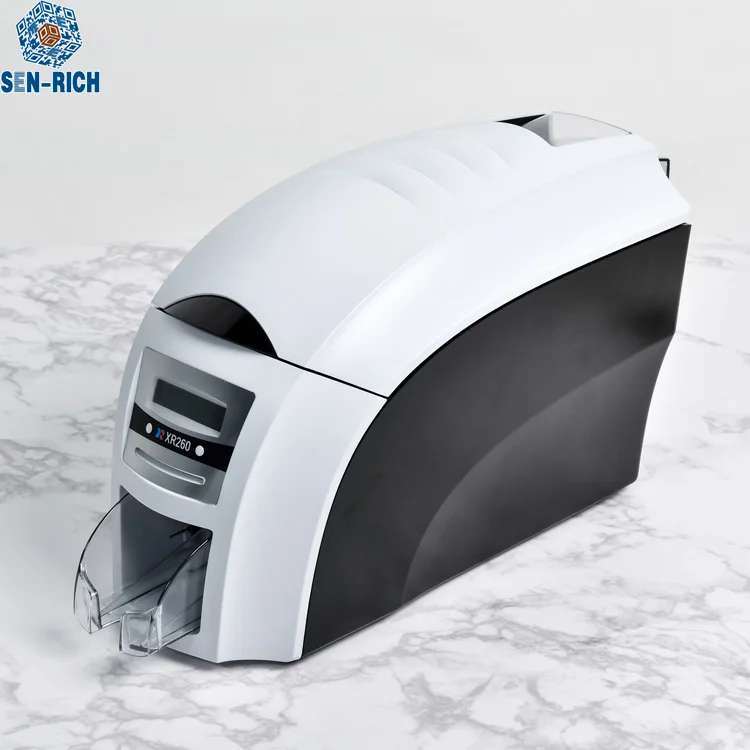 High performance and low energy consumption Goodcard XR260D Most Reliable  PVC ID Card Printer Machine With Double Side Printed - AliExpress