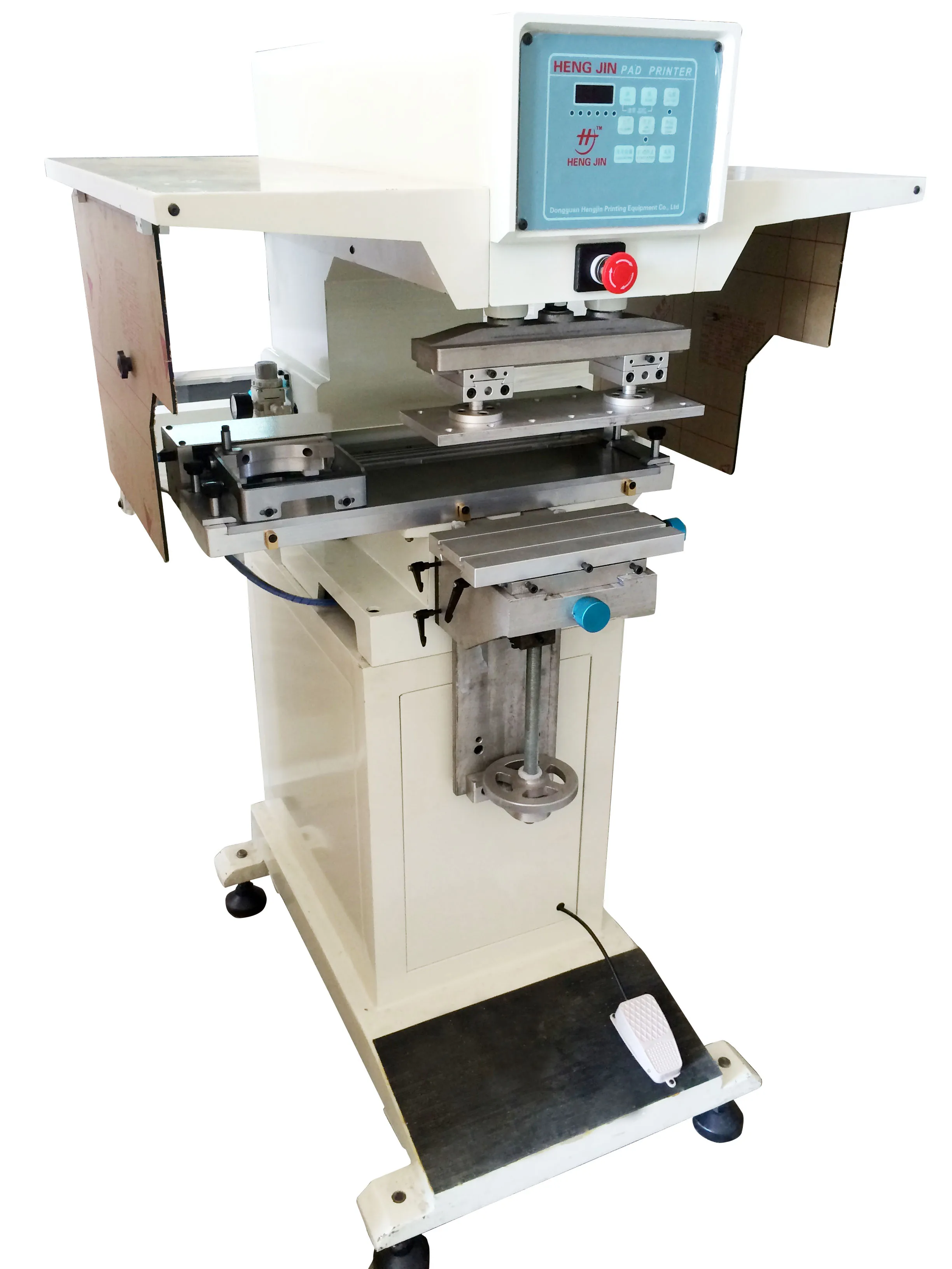 hp-160yx半自动大幅面1彩色墨水杯移印机管棒蛋包标志印字机