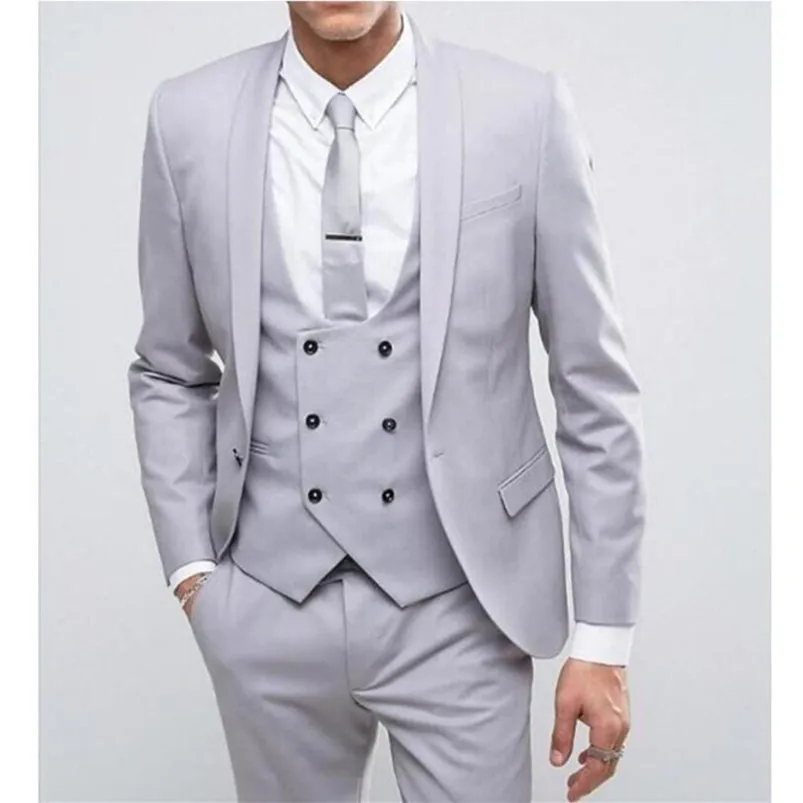 Hd128 Gray Man Suits For Wedding Slim Fit Groomsmen Tuxedos Best Man Wedding  Suits Business Party Suit (Jacket+Pants+Vest) - Buy Mens Coat Pant Designs Wedding  Suit,Wedding Suits For Men,Elegant Pant Suits Product