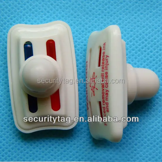 Горячая Распродажа, магнитная, деактивация, тревожная, для одежды, обуви, защитная чернильная бирка с булавкой