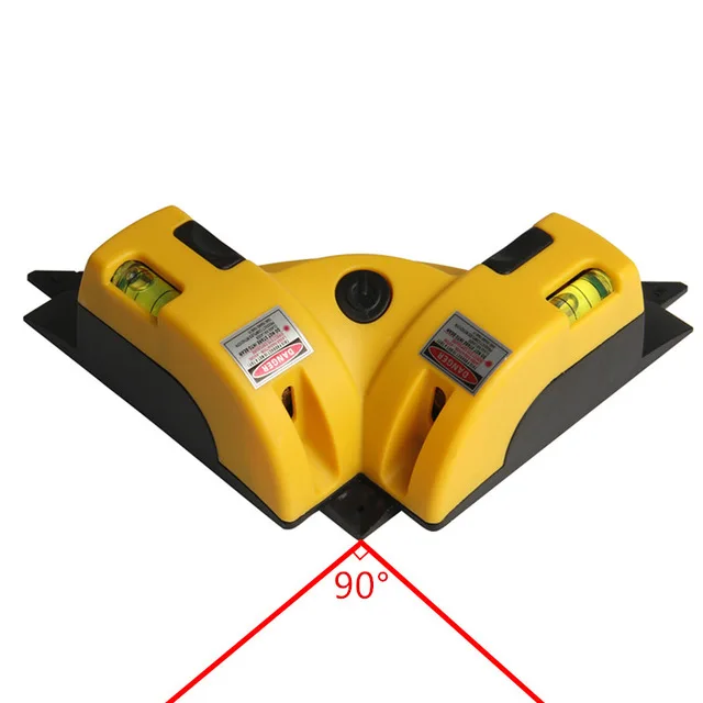 Hot Vertical Horizontal Right Angle 90 Degree Laser Line Level - Buy ...