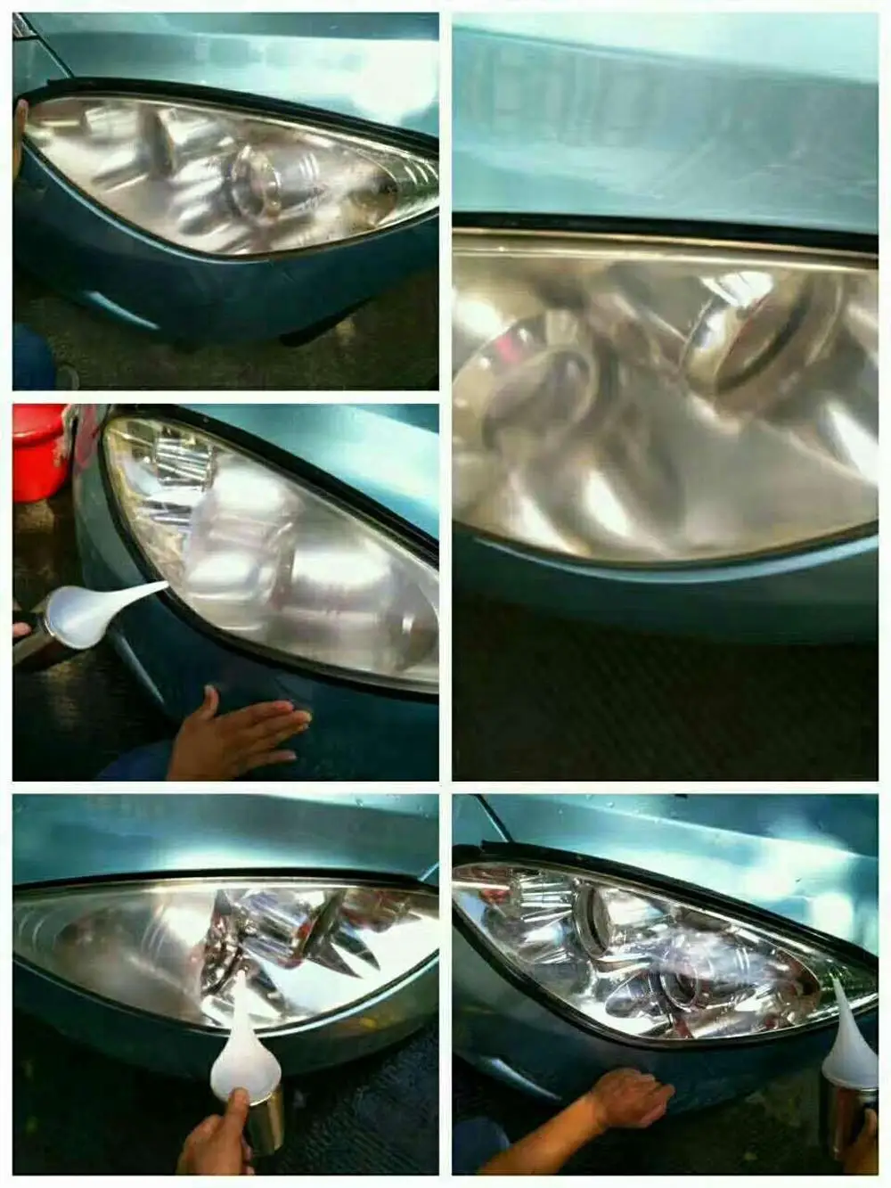 Профессиональный комплект автомобильных фар отремонтированные инструменты/фары обновляются/все место для удаления налобных фар