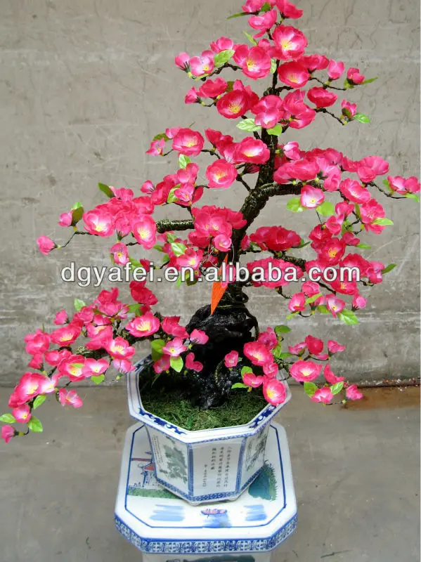 盆栽花ホームデコレーション Buy 造花盆栽 ブーゲンビリア盆栽を開花 シルクフラワー Product On Alibaba Com