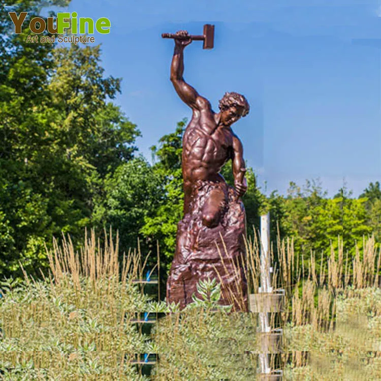 キャスティングガーデンブロンズセルフメイドマン像| Alibaba.com