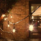 Outdoor String Lights S14 E26 Warm White Chain Edison Bulb String Lights For Outdoor Party Decoration