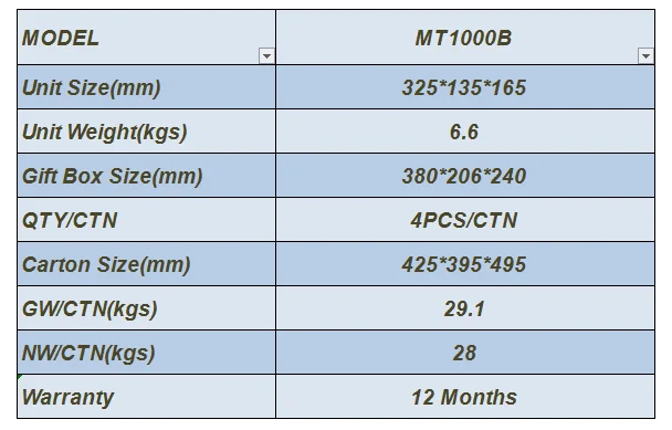 MT1000B