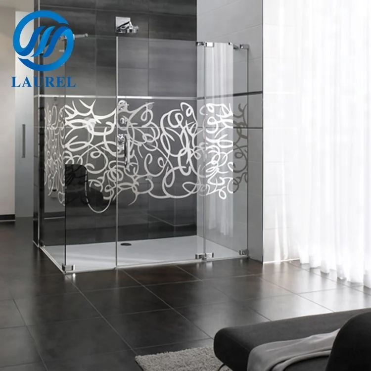 新设计的滑动淋浴屏图案玻璃浴室 Buy 滑动淋浴屏 淋浴屏图案玻璃 浴室淋浴房product On Alibaba Com