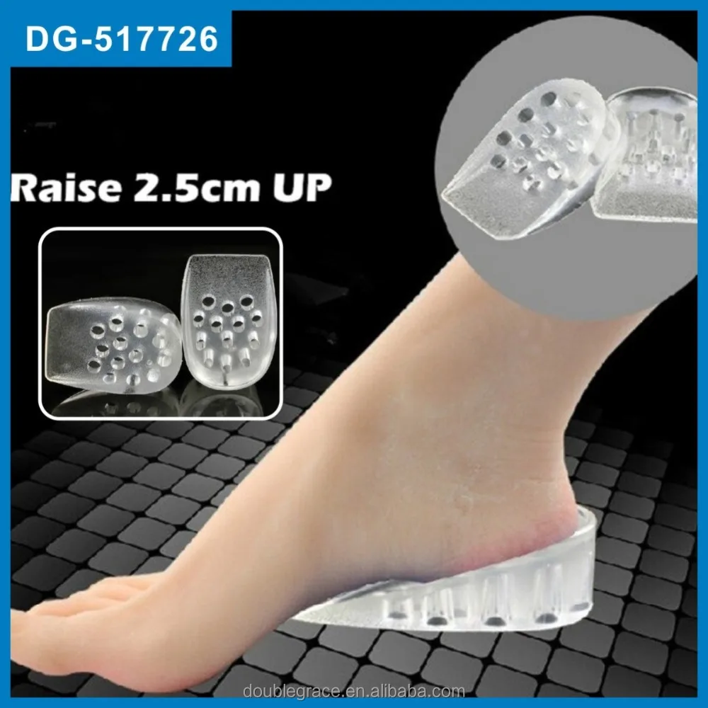 Semelles Relevées Invisibles & Respirantes - Gain De 4cm - Antidérapantes & Découpables - Rose (Taille 34-40 Semelles Relevées Invisibles & Respirantes - Gain De 4cm - Antidérapantes & Découpables - Rose (Taille 34-40