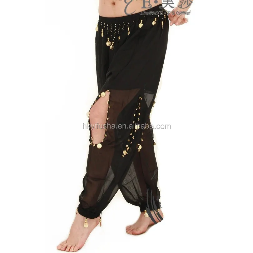 Buy Black Arabian Nights Harem Pants for Men For Travel Yoga Dance – Enimane