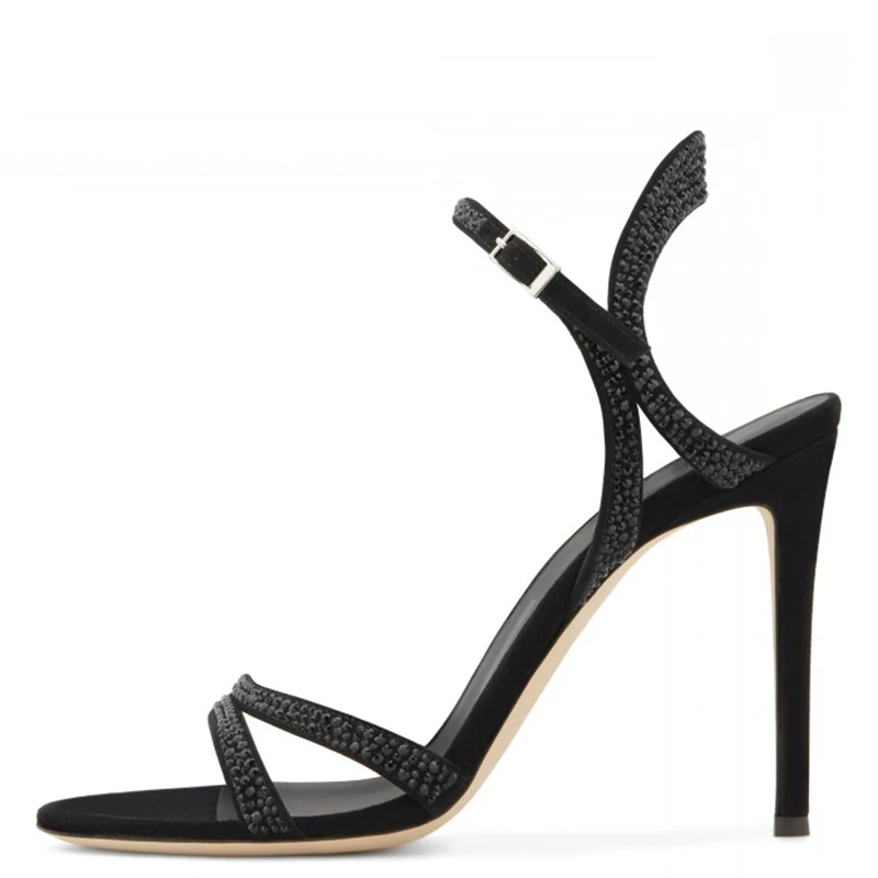 Fashion Stiletto Women Sandals Black 