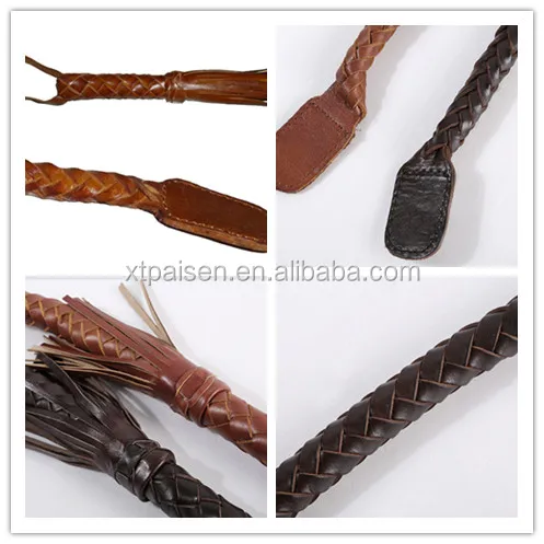 
 80 см длина желтый/коричневый/черный Верховая езда Кожаная плеть/ресниц кожаный хлыст для фермы для верховой езды  