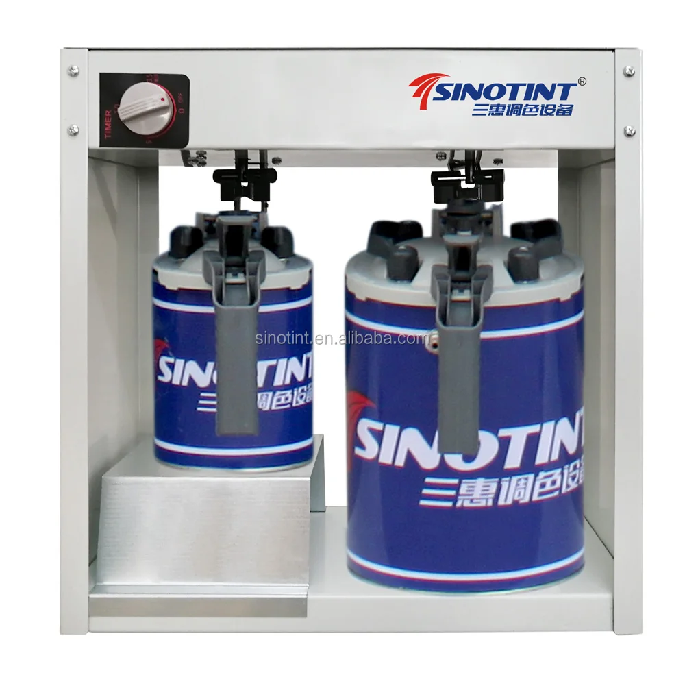 
SINOTINT 2 головки портативная машина для Смешивания Краски 