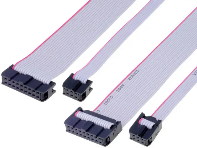 2x3 Pin 6 Pin Socket to Socket IDC Ribbon Cable - Flexible & Durable