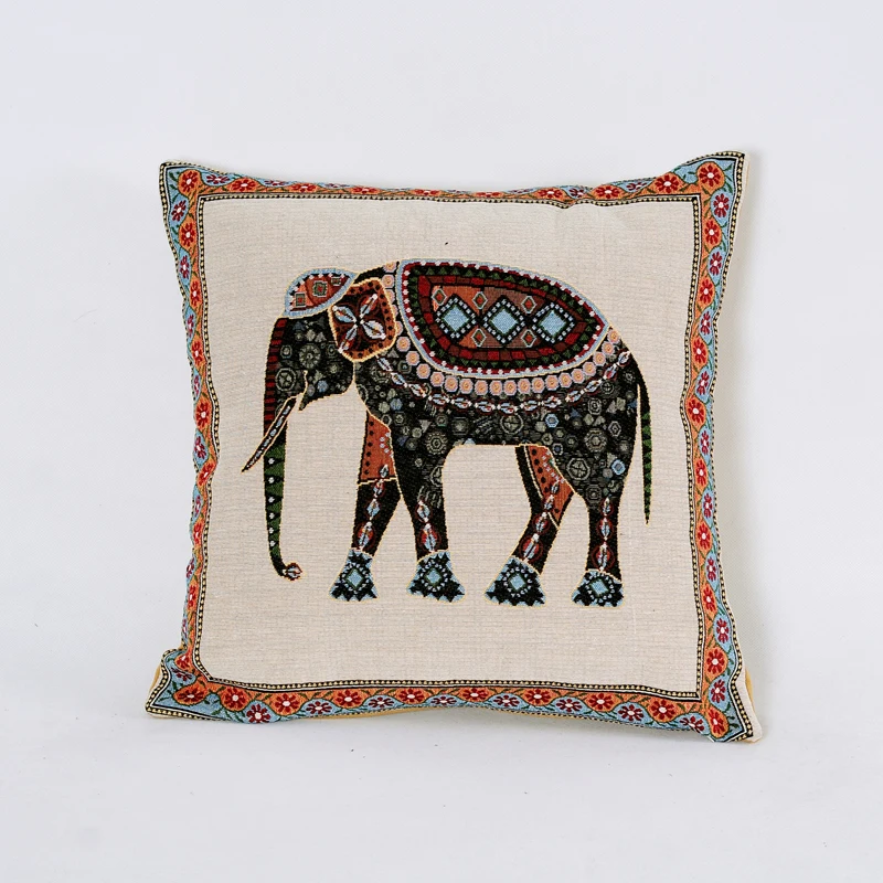 elephant pillow cover