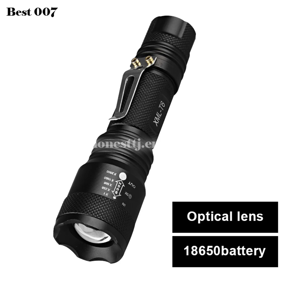 Rechargeable Sanyo Torch Light Usa Hunting Price Blow Torch 2km Torch Light