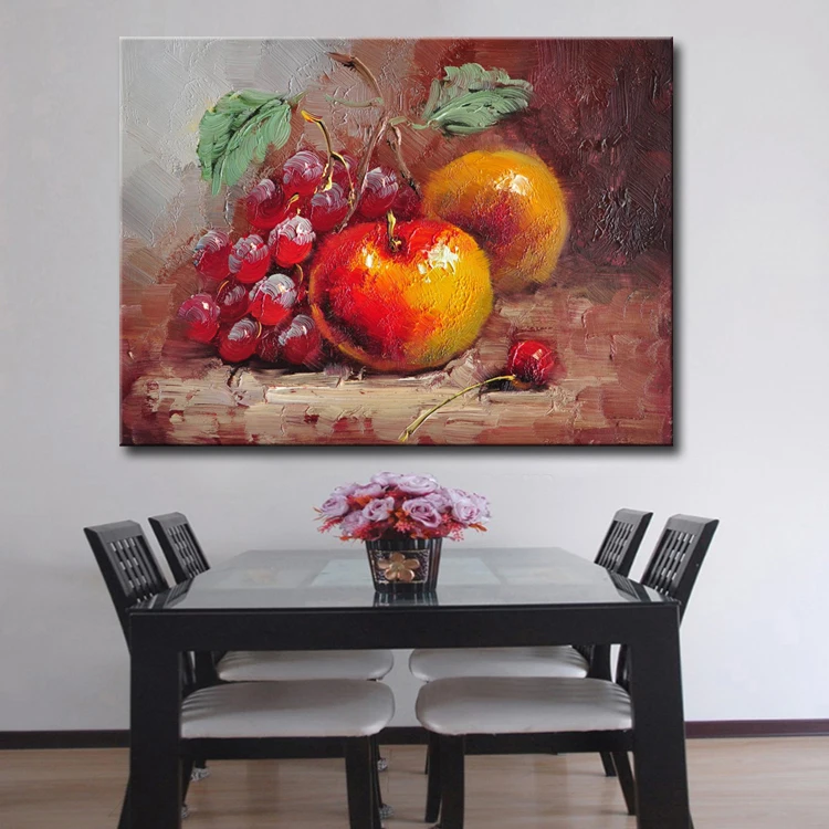 静物画 油彩 バスケットの果物 絵画 静物画 バスケットの果物 インテリアアート額付き 水彩画