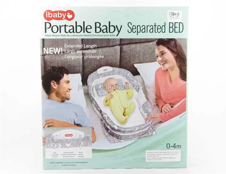 baby separated bed