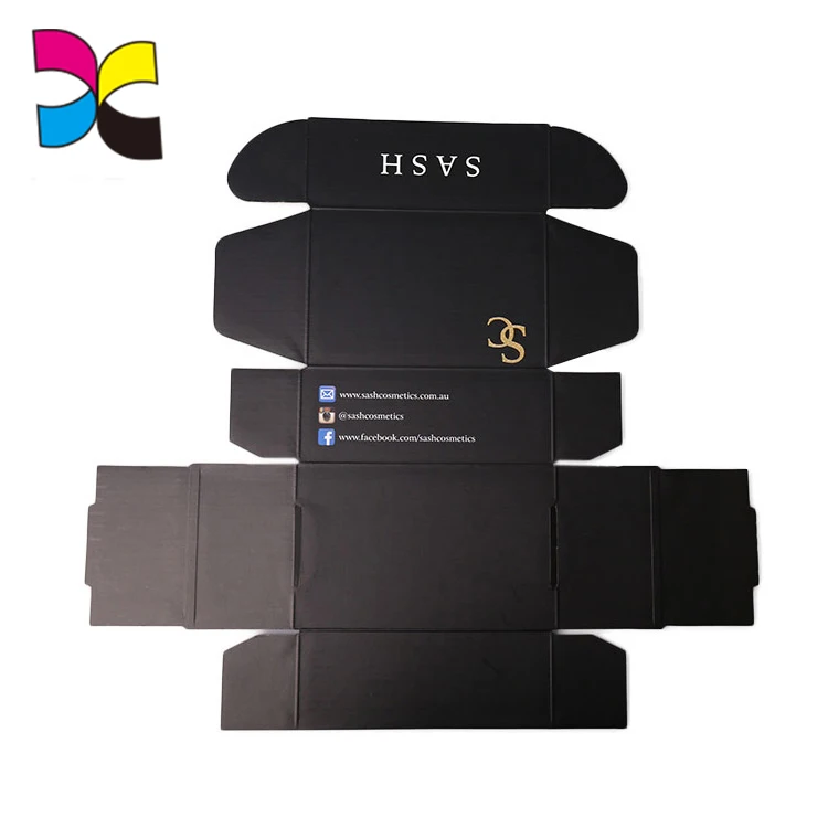 Guangzhou Manufacture Custom Printing Matte Black Boxes Wholesale Buy