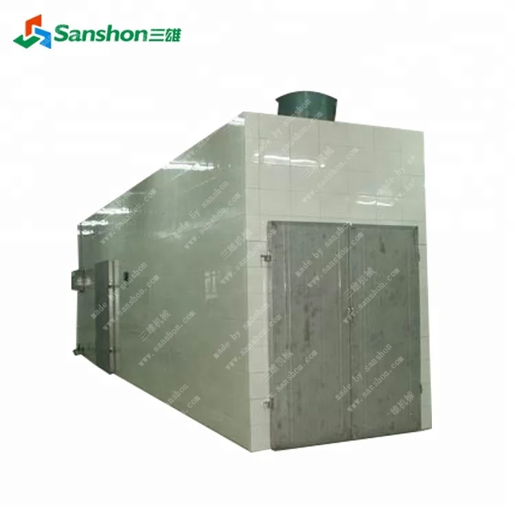 Tunnel De Sechage Advanced Sanshon New Tunnel Dryer for Fruit and Vegetable