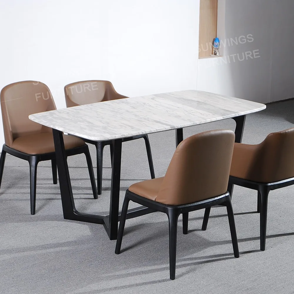 Solid Wood Dining Table Set Marble Stone Top Dining Laminated Table For Sale Buy Marble Top Wood Dining Table Solid Wood Dining Table Set Stone Dining Table Product On Alibaba Com