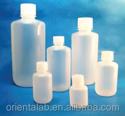 
Прозрачная полипропиленовая круглая бутылка с узким горлышком 500 мл с винтовой крышкой PP 