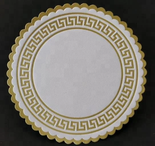 High Quality Hotel Uses Popular Absorbent  Tissue Paper coaster  Disposable coaster