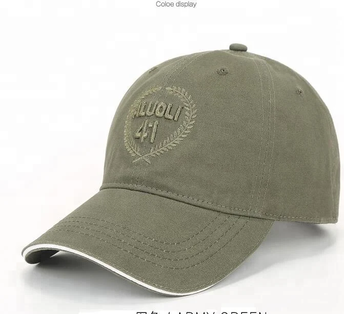 Sport Type Caps Hat Blank Baseball Cap Men Custom Cotton Hats Wholesale  Form China