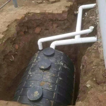 2019 new home sewage water treatment plant plastic biogas septic tank