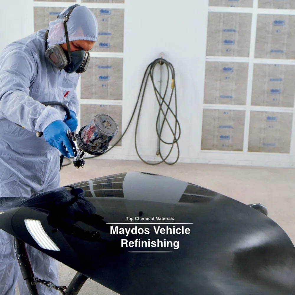 
Китайский топовый бренд Maydos устойчивый к пожелтению акриловый лак auto 2k прозрачное покрытие 