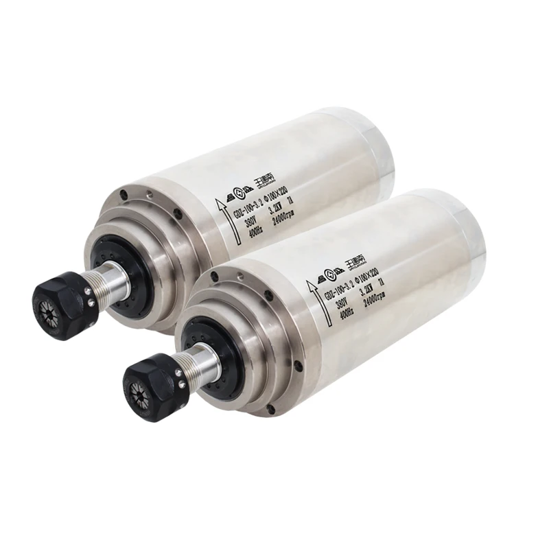 
Двигатель шпинделя водяного охлаждения 220 кВт er20 380 В/100 в диаметром мм для маршрутизатора с ЧПУ 