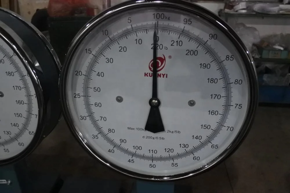 Heavy-Duty Mechanical Dial Floor Scale