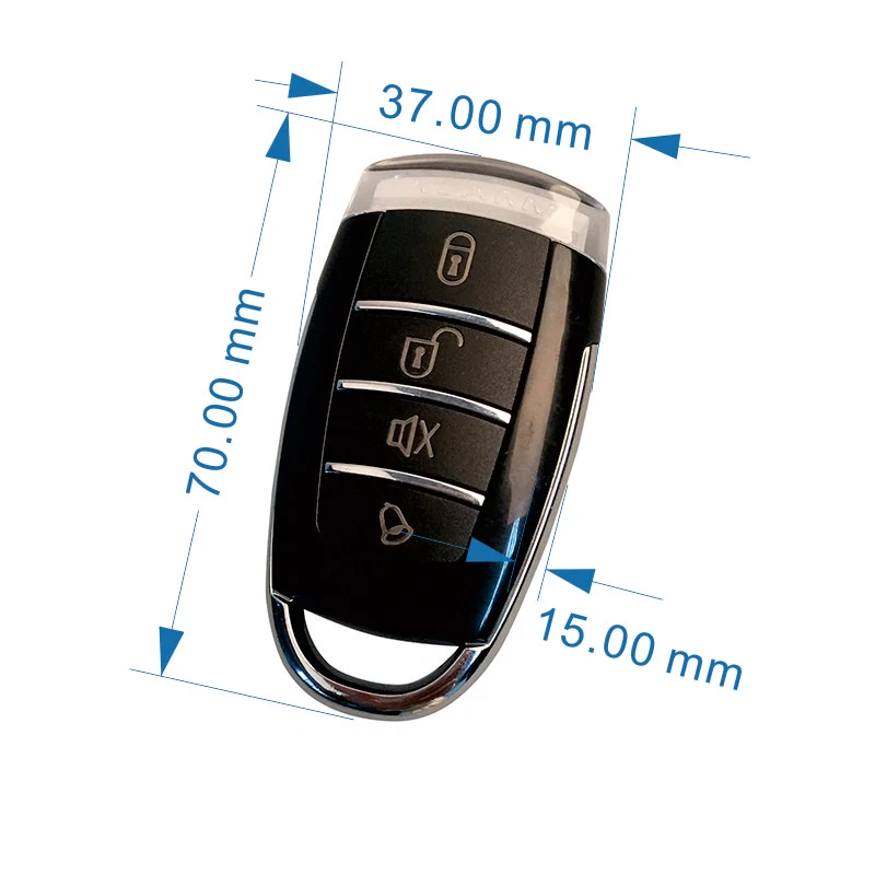 RF Universal 433mhz Wireless 4 Buttons High Quality Remote Control Key Fobs