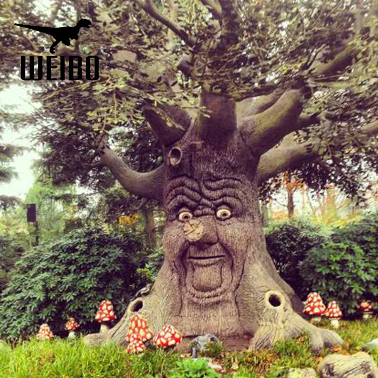 Animatronic Model Talking Tree Speaking Tree With Movements