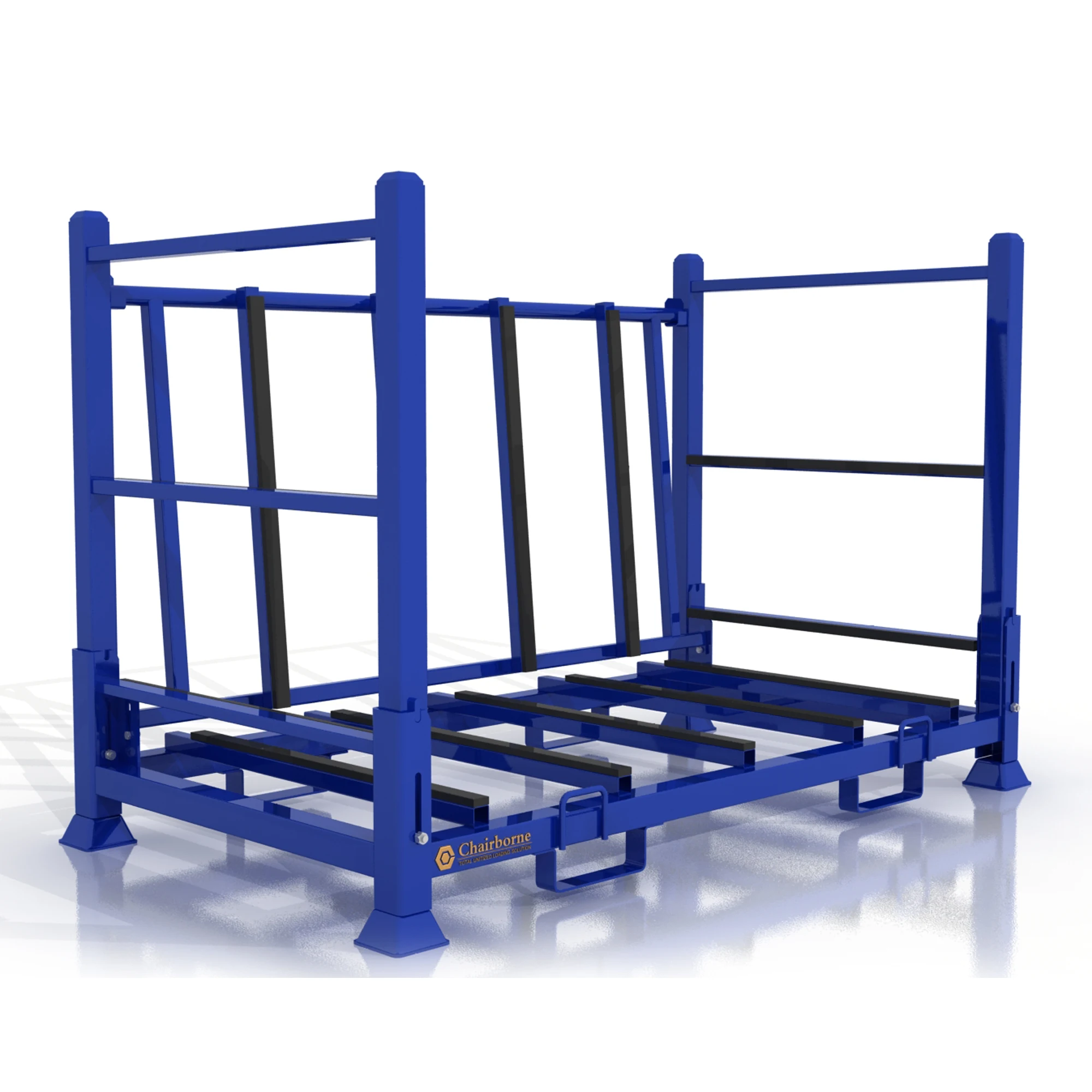 Factory Customized Storage Racks Glass Transport Shelf Sheets Warehousing Unit