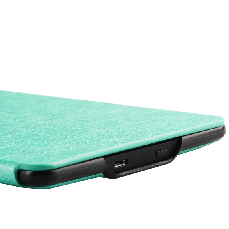 Ультратонкий кожаный чехол-книжка с подставкой для планшета Kindle paperwhite 4