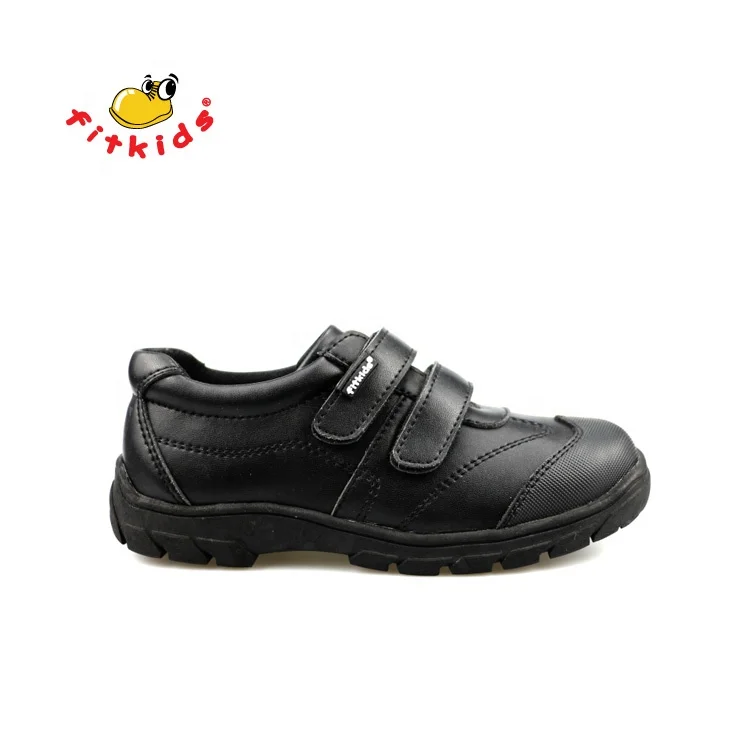 Униформа fitkids для мальчиков, черная школьная обувь