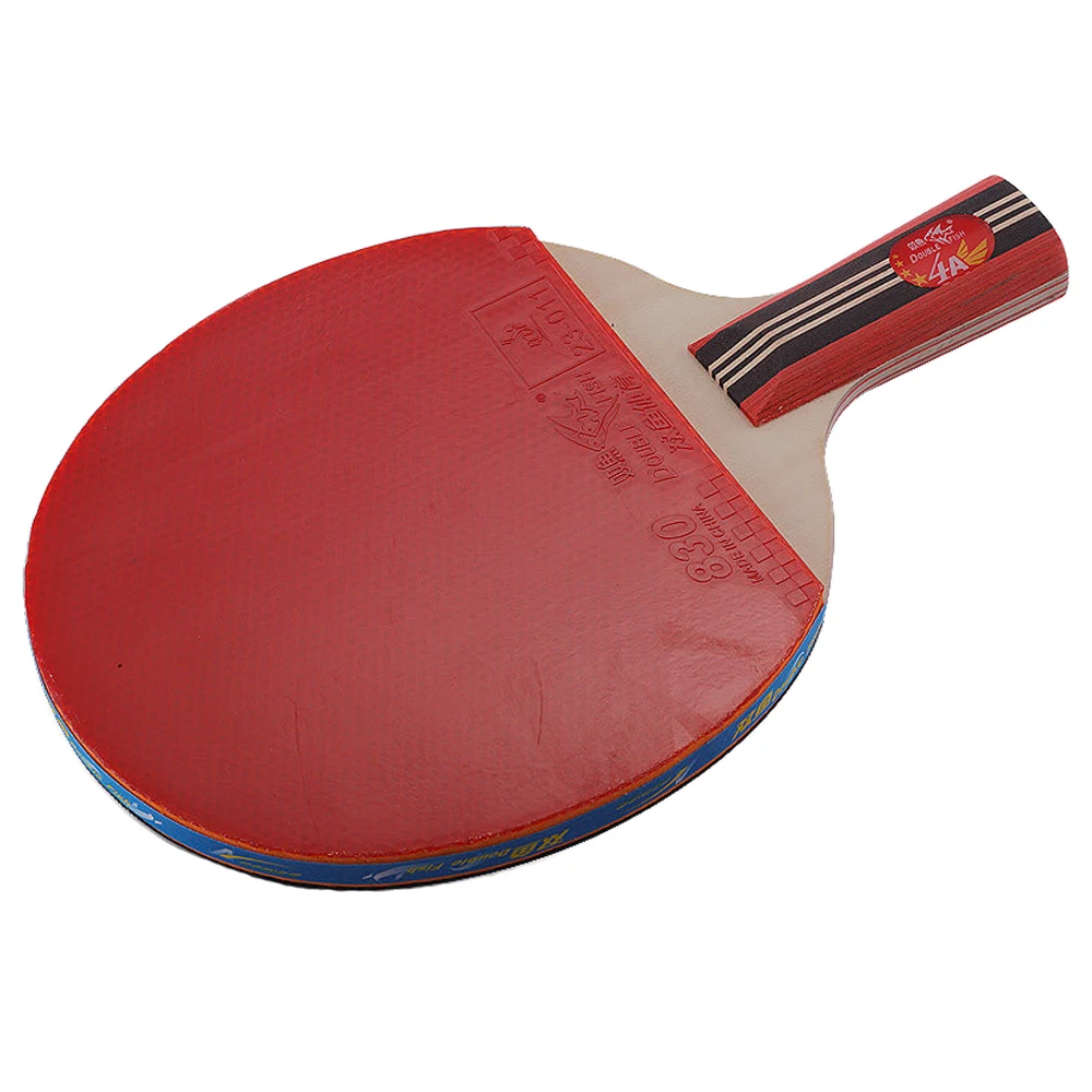Двойной рыбы 4A 7 слой чистого дерева с ittf пинг понг резиновая ракетка для настольного тенниса doublefish