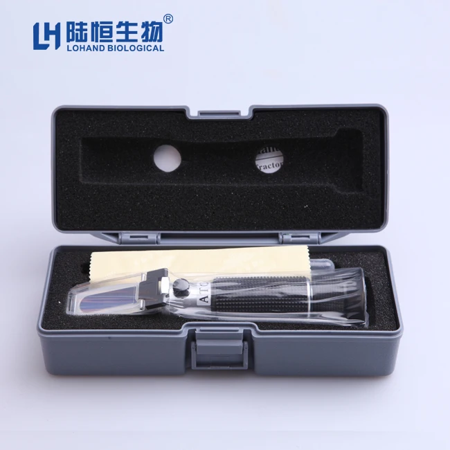 
 Горячая Распродажа, Ручной рефрактометр для сахара с бриксом LOHAND по низкой цене, рефрактометр для пищевых продуктов atc LH-T32  