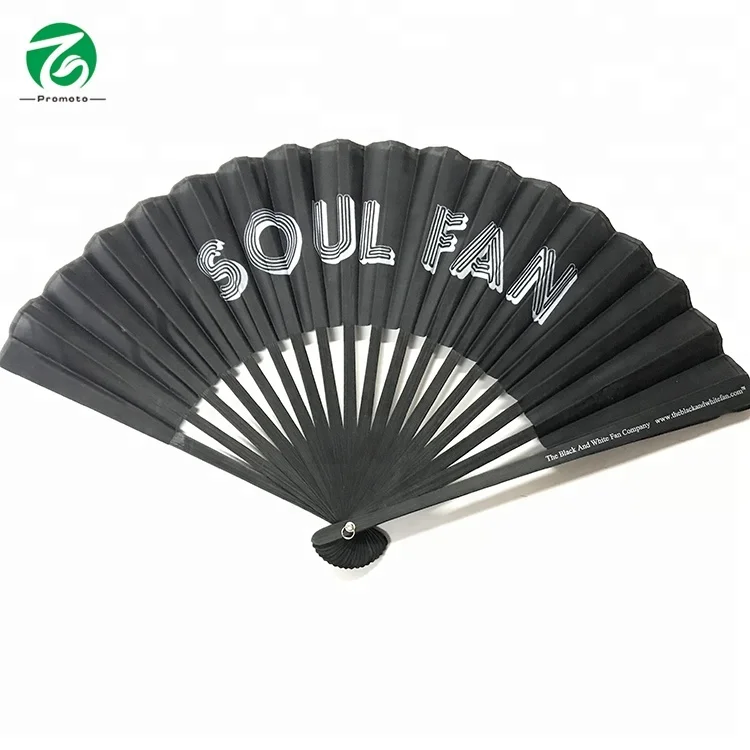 2021 cheap promotional traditional hand paper folding fan bamboo fan customized
