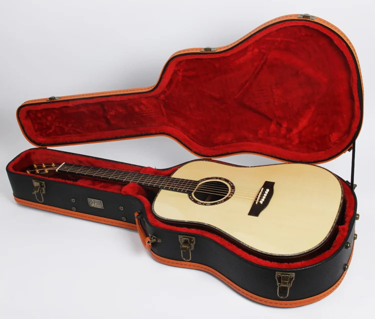 acoustic guitar hard case for sale