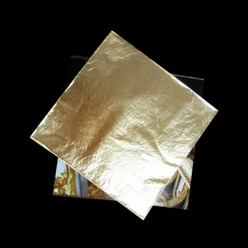 Gold Leaf Kit Finest Italian Gold Leaf Qty. 25 Sheets 14cm x 14cm. - GOLD &  SILVER LEAF