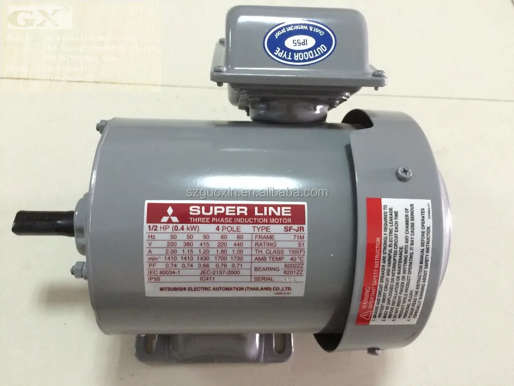 Mitsubishi Induction Motor Sf Jr