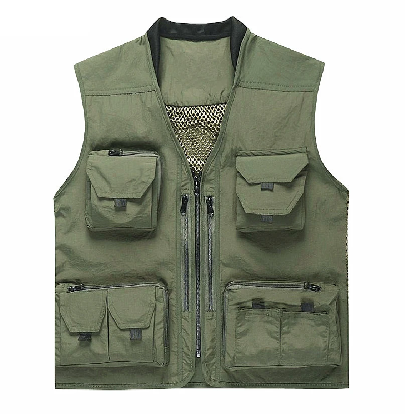 VIDAXL Tente de pêche 3 personnes vert olive imperméable pas cher