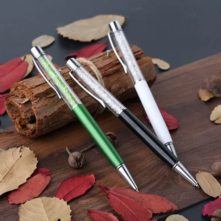 Профессиональное производство Китай Цветная шариковая ручка с кристаллами