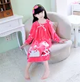 Nightgowns for Kids Girl winter Long Nightdress Flannel pajamas Robe kids s lounge Long Nightwear