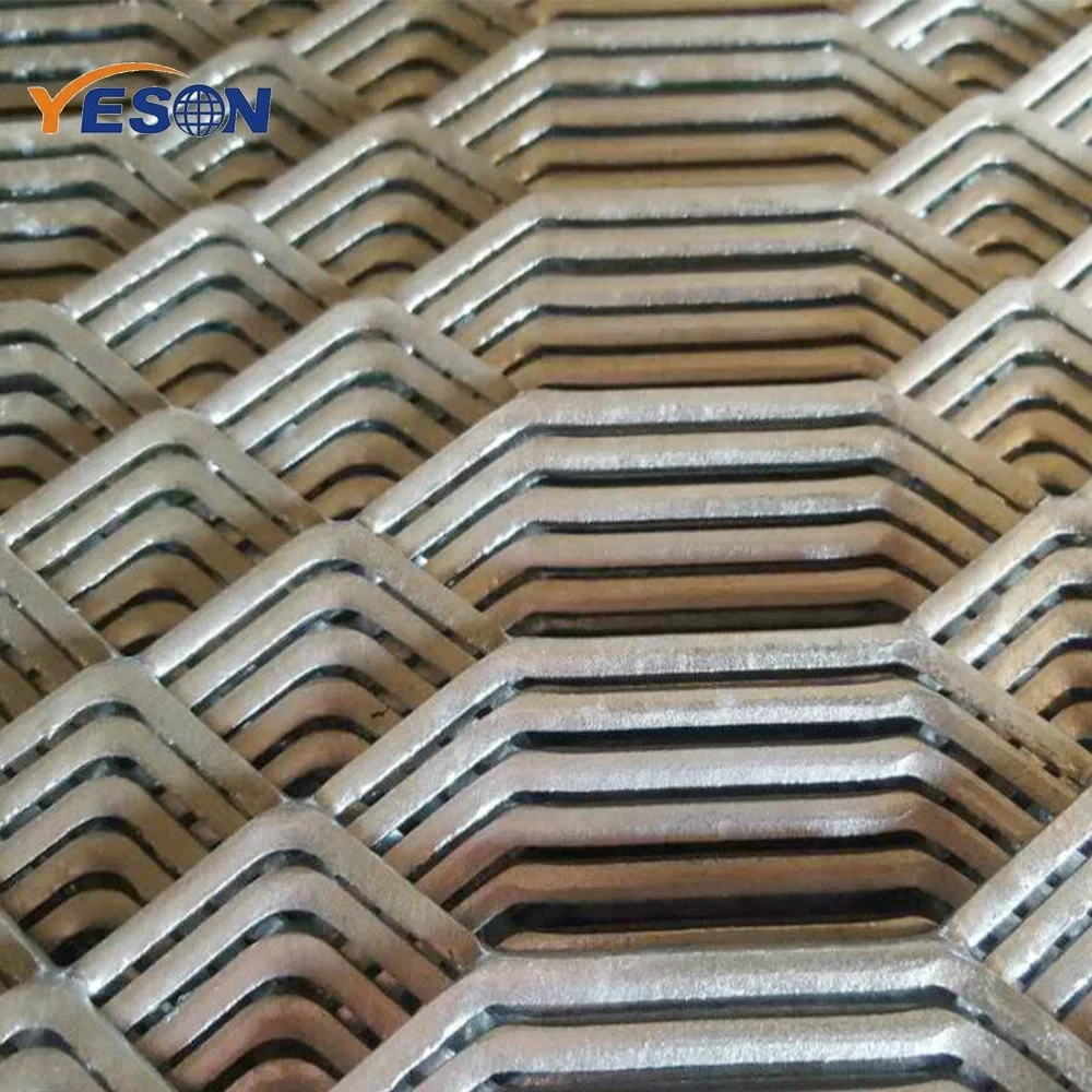 Factory Price Expanded Metal Mesh Diamond Cut Wire Mesh Panels Weight