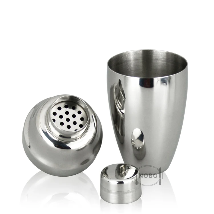Custom 3piece 500ml Bar Tool Kit Set Drinking Mixer Cocktail Boston Shaker 304 Stainless Steel