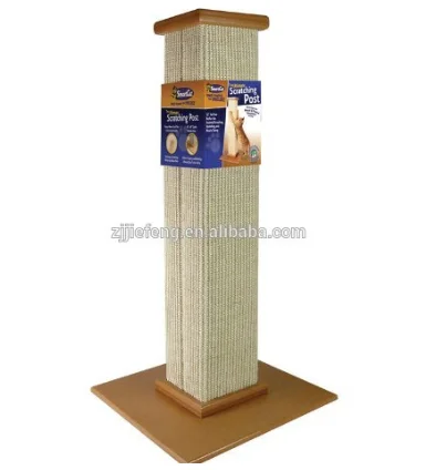 Cardboard Cat Scratcher Sisal Cat Scratching Post Wood Cat Toy