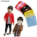 2015 Hot Brand Design Baby Girls Knitted Sweater Trench Girls Spring Autumn Long Sleeve Cardigan Sweater