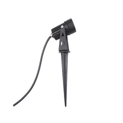 Наружные водонепроницаемые вставные садовые точечные светильники для газона, светодиодный прожектор с шипами 3 Вт